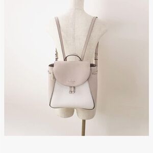 Kate Spade New York Women’s Leather Bag Leila Medium Flap Crossbody / Backpack